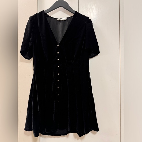 Black Mini Dress - Picture 2 of 3